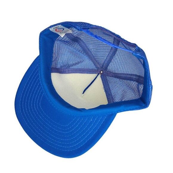 Vintage AGM-88A Harm Missile Trucker Hat Mens One Size Blue Snapback Cap - Picture 6 of 7